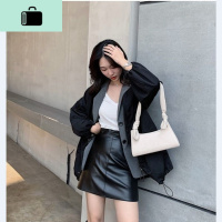 小众腋下包女 包包2020新款潮法式手提小包复古白色高级感法棍包NEW LAKE女士单肩包