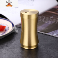 纯铜牙签筒北欧式创意家用牙签罐便携带饭店餐厅客厅牙签盒 敬平 小美人牙签筒