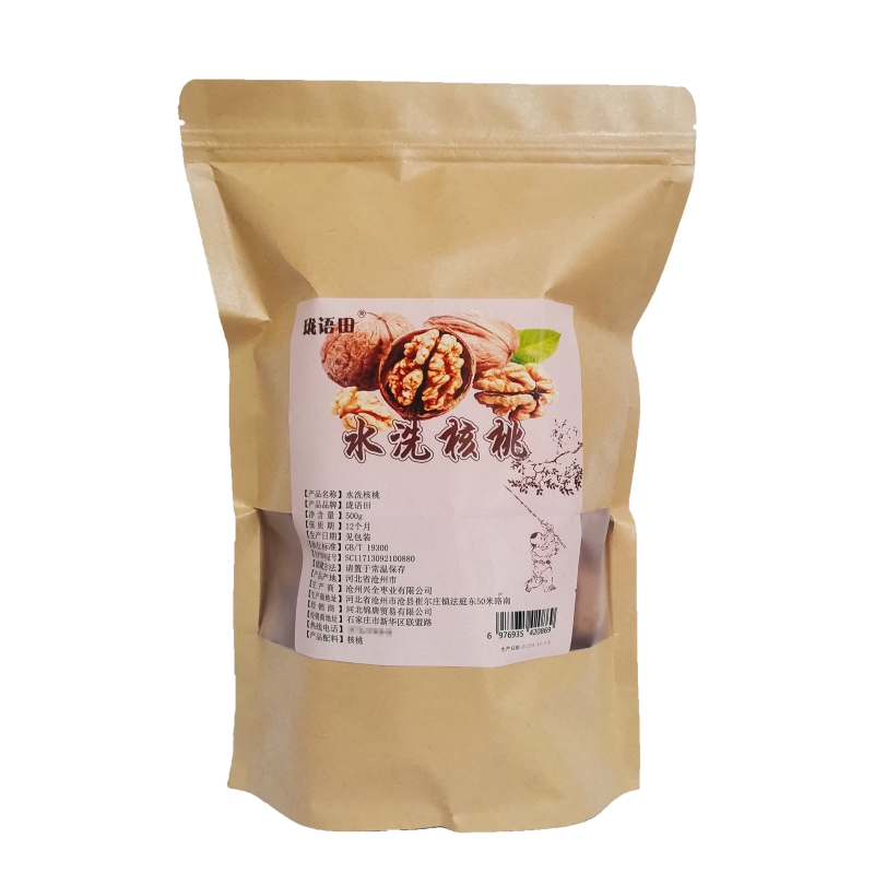 珑语田 水洗核桃 500g 袋