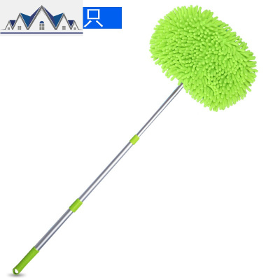 洗车拖把伸缩长杆擦车家用软毛刷子汽车用品清洗工具刷车套装 三维工匠