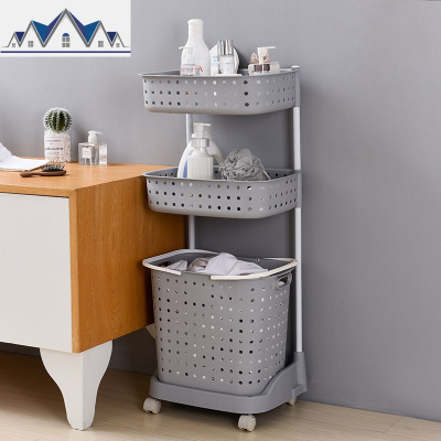 脏衣服收纳筐脏衣篮洗衣篮脏衣篓洗衣篮卫生间塑料脏衣服收纳筐篮 三维工匠收纳篮