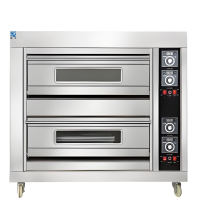 瑞宇牌经济款双层双盘电烤箱/980*660*880mm/220V6.4kw