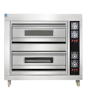 瑞宇牌经济款双层双盘电烤箱/980*660*880mm/220V6.4kw