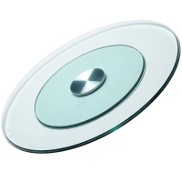 豫汉迎餐桌玻璃转盘90cm个