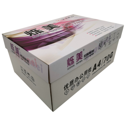 宣皇 烁美500张A4打印复印白纸彩印单包学生用草稿纸速写纸绘图纸 烁美A4 80G 8包/箱