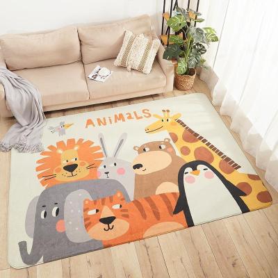 家柏饰(CORATED)地毯满铺卧室客厅少女家用床前儿童房间长方形地垫床边毯