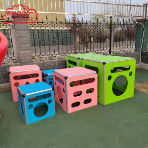 有优贝贝(YUYUBABY)户外幼儿园安吉玩具安吉箱子攀登架运动组合儿童感统60cm跳跃类运动