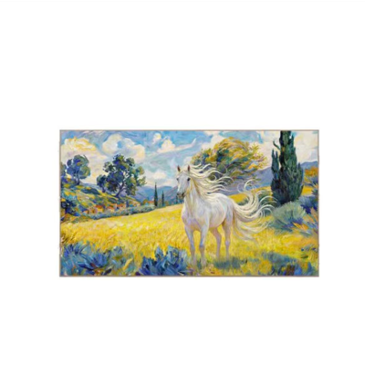 TCL艺术电视 55Art 7M 55英寸 QD-Mini LED 自然美学设计 3.99cm极致超薄 专属艺术屏 壁纸