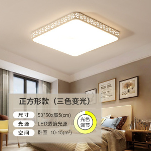 苏宁放心购 2020新款客厅灯长方形现代简约led吸顶灯吊灯灯具大气大灯卧室灯