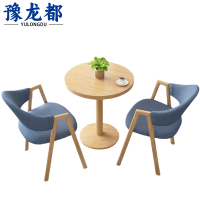 豫龙都餐桌一桌二椅套