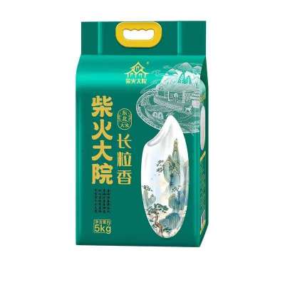 柴火大院长粒香米5kg10斤东北大米真空锁鲜一年一季