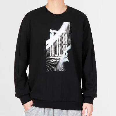 adidas/阿迪达斯卫衣男武极系列休闲圆领运动套头衫 IA8183 C