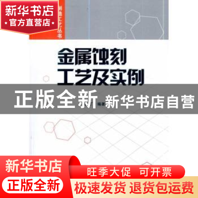 正版 金属蚀刻工艺及实例 杨丁编著 国防工业出版社 978711806974
