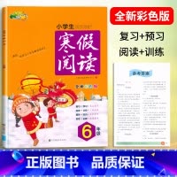 语文寒假阅读 小学六年级 [正版]小桔豆 小学生寒假阅读6年级全新彩色版寒假作业六年级人教版语文阅读理解训练文学名著古诗
