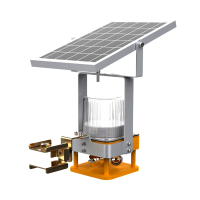 晫安联 ZX029 DC3.7V 3W IP66 3s/次 LED 太阳能声光警示灯 ( 计价单位:盏 ) 黄色