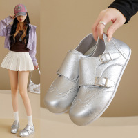 2026小皮鞋女春季新款韩版ins女学生休闲运动百搭板鞋街拍