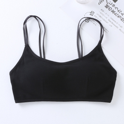 HLCOMAN美背内衣女棉抹胸防走光裹胸交叉性感打底小背心无钢圈文胸内搭抹胸