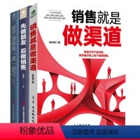[正版]3册 销售就是做渠道+先做朋友后做销售+卖产品就是“卖”自己销售就是玩转情商成交话术销售技巧的书籍销售技巧书籍