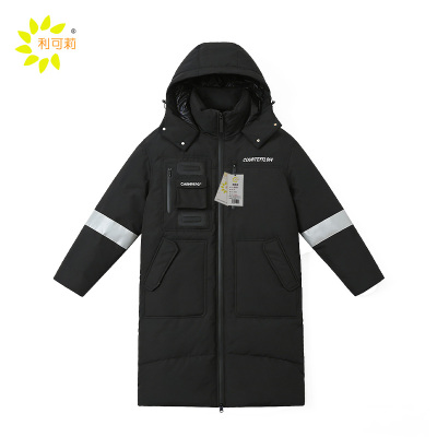 利可莉 冬季加厚发热调温外套大衣 长款 件