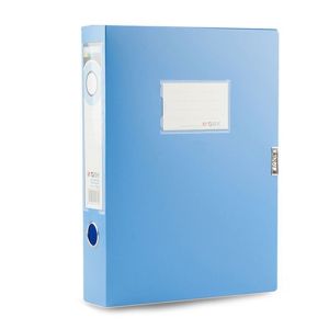 晨光(M&G)ADM95290 档案盒 经济型75mm(深蓝) 3个装