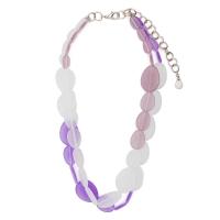Emporio Armani女士多彩仿水晶合金项链时尚百搭潮装饰品