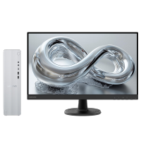 联想(Lenovo)小新台式电脑整机 (R7-255 32G内存 1TB高速大容量固态硬盘 Win11 正版office)27英寸显示器