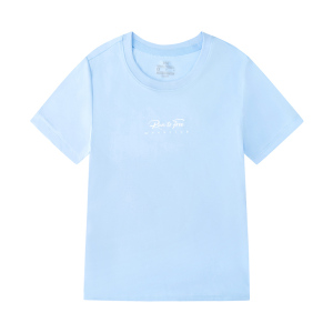 361°女装夏季新款常规舒适上衣圆领短T恤