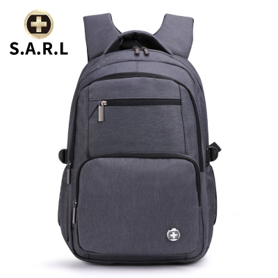 S.A.R.L运动休闲双肩包男女通用旅行包14寸电脑商务休闲双肩背包