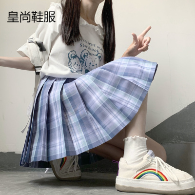 新品直营-疆拓(JIANGTUO)jk格裙短裙安可原创逐月夏季新款正统JK制服百褶裙学院风学生