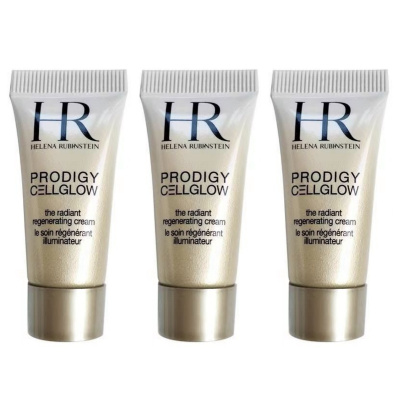 赫莲娜(HR)高光面霜小样5ml*3瓶紧致肌底补水保湿护肤品HR25%雪绒花精粹