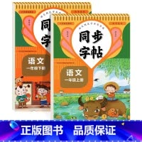 [1年级上册+下册]语文同步练字帖 [正版]人教版同步字帖小学生语文同步字帖一二年级三年级四年级五六年级上下册练字帖小学