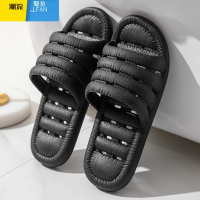 聚范36-51大码浴室镂空漏水拖鞋男女夏洗澡防滑情侣居家软底一字拖鞋