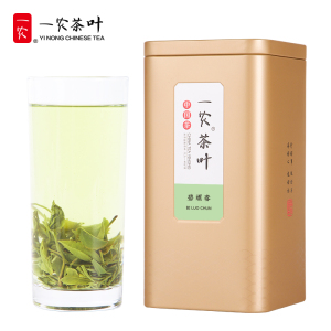 一农茶叶雨前一级碧螺春200g罐装 早春绿茶茶叶 鲜嫩采摘