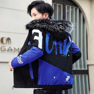 NEWLAKE棉衣男士外套2020年新款冬季韩版潮流潮牌加厚工装棉袄子短款冬装棉衣