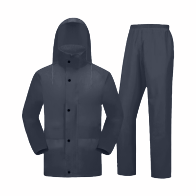 京印年 JYN-26 均码 分体式 雨衣 (计价单位:件) 藏青色