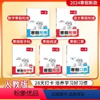[寒假全套5册]小学寒假学霸套装 小学一年级 [正版]一本寒假阅读练字帖寒假衔接一年级二年级三年级四五六年级寒假口算阅读