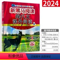 小学一年级 [正版]2024新黑马阅读一年级 语文同步阅读理解训练题 小学阅读理解专项训练书练习册1年级上下册课外新黑色