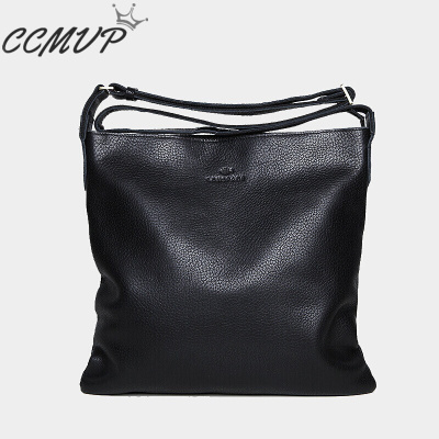 CCMVP品牌自营质量保证-CCMVP男式真皮大斜挎包简洁日系牛皮单肩包大容量软皮包