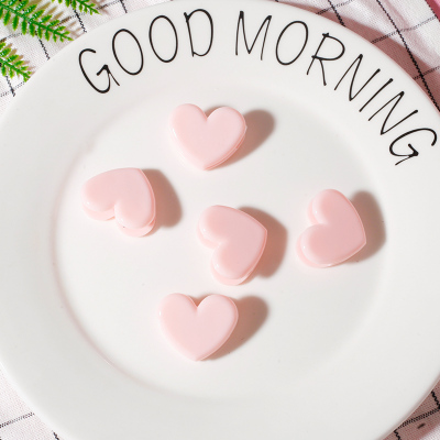 三维工匠少女心粉色网格照片墙相框墙铁艺置物架ins宿舍装饰壁挂相片墙粉色爱心夹（5个）