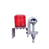 明特佳 单头太阳能线上警报器 JR2703A 1W标志灯 供电方式:电池 IP67 续航时间≥48h