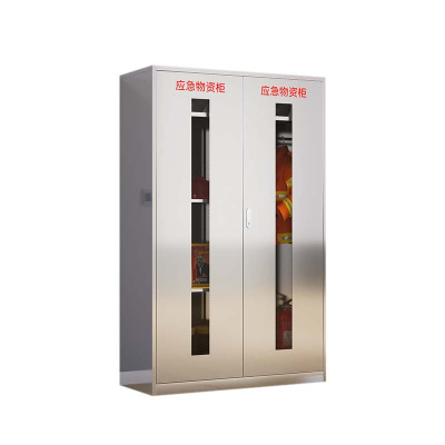 铭威盾不锈钢防暴器械装备柜工具柜安保反恐盾牌柜警务室防爆柜304加厚材质1920*1200*450柜不含器材