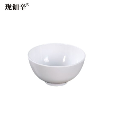 珑伽辛 耐高温密胺米饭碗 4.5英寸/个