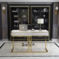 轻奢书桌 写字台家用现代简约电脑桌 后现代书桌书房家具套装组合