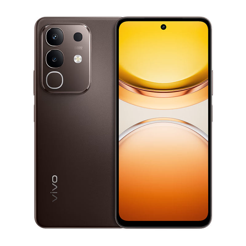 vivo Y300t 8GB+256GB 黑咖 5G手机 6500mAh超薄蓝海电池 天玑7300长久流畅芯 全功能NFC 44W闪充大内存 学生备用老人智能机