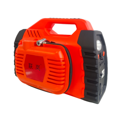 联岚便携式汽车应急启动电源充气照明12V充气照明一体套