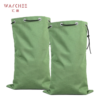 汇继 帆布袋绿色 宽30cm*高55cm/个