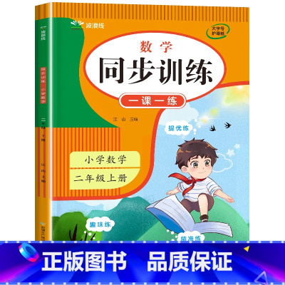 数学 同步练习册(一课一练)人教版 二年级上 [正版]2025年新版 二年级上册同步练习册数学人教版 小学2年级上册学期