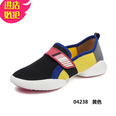 金三志轻便布鞋女涂鸦袜子鞋女鞋女百搭一脚蹬运动鞋懒人鞋夏季孕妇软底休闲鞋
