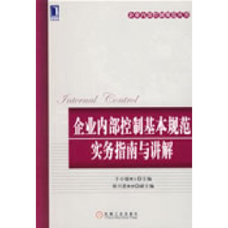 正版新书]企业内部控制基本规范实务指南与讲解于小镭9787111264