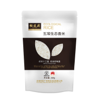 裕道府五常生态香米一级非有机袋装五常原产稻香浓郁350g
